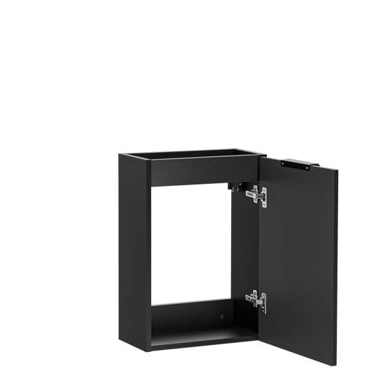 Servantskap Adel 40 cm - sort - 1 dør