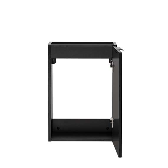 Servantskap Adel 40 cm - sort - 1 dør