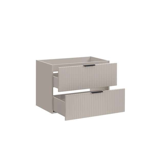 Servantskap Adel 80 cm - cashmere - 2 skuffer