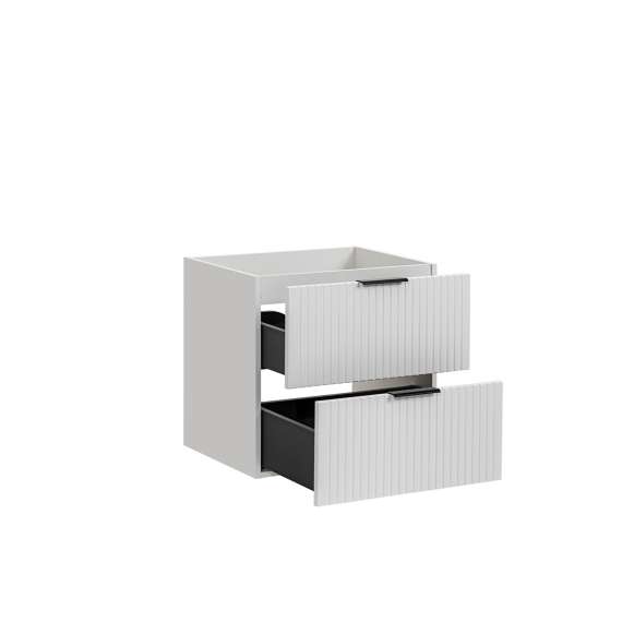 Servantskap Adel 60 cm - hvit - 2 skuffer