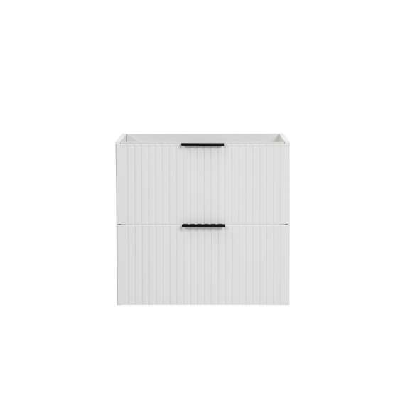 Servantskap Adel 60 cm - hvit - 2 skuffer