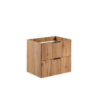 Servantskap Adel 60 cm - eik - 2 skuffer