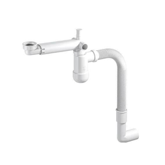 Vannlås PRELOC 320 - hvit - uten bunnventil