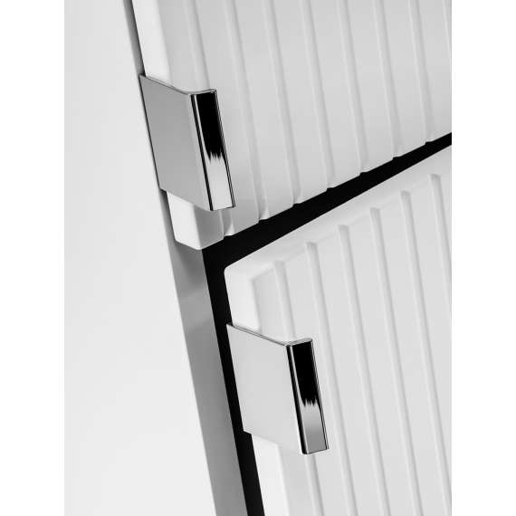 Høyskap Leonardo 35x150 cm - hvit - 2 dører