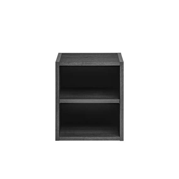 Underskap Leonardo 30 cm - sort eik - med hylle