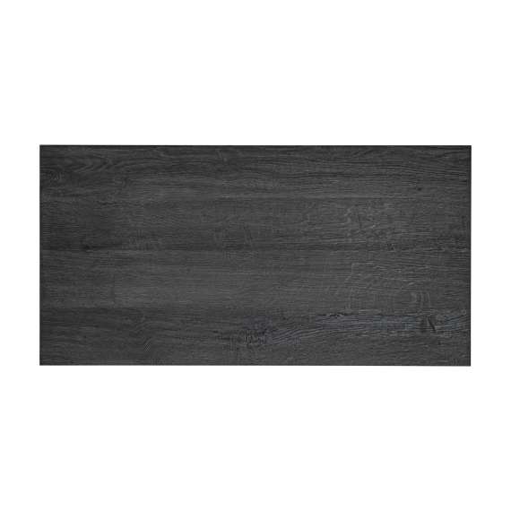 Benkeplate Leonardo 90 cm - sort eik