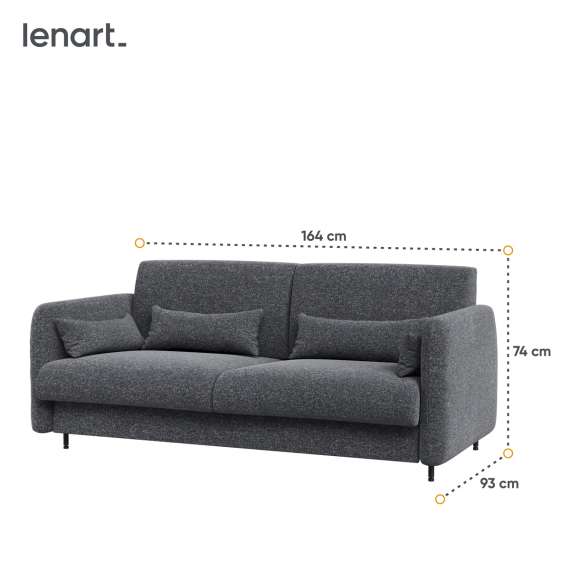 Sofa til Bed Concept skapseng 140 - 5 farger