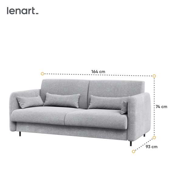 Sofa til Bed Concept skapseng 140 - 5 farger