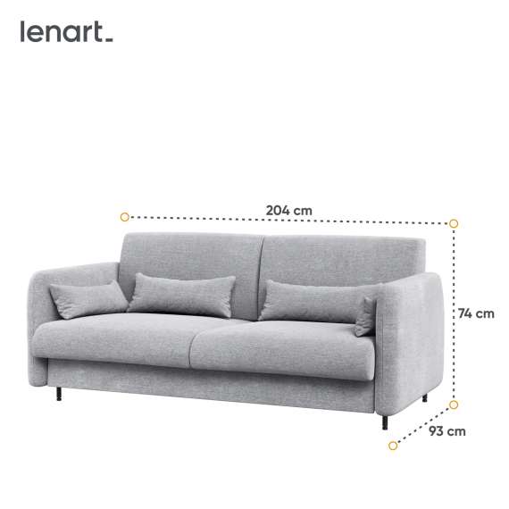 Sofa til Bed Concept skapseng 180 - 5 farger