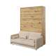 Sofa til Bed Concept skapseng 180 - boucléstoff