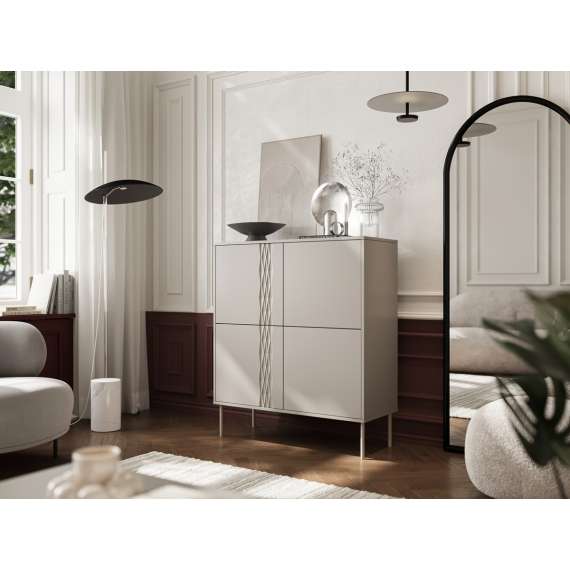 Skjenk Tresse 100x110 - ceshmere - 4 dører