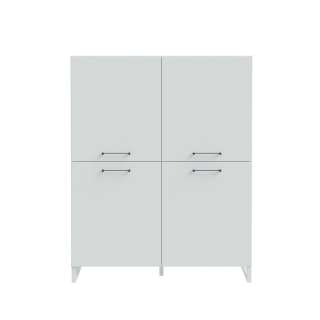 Skjenk Silba 110x138 cm - 4 dører - secret grey