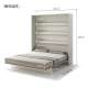Skapseng Bed Concept 180x200 - vertikal - cashmere matt