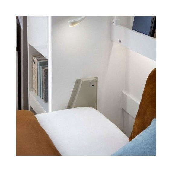 Veggseng Bed Concept 90 x 200 - Skapseng - Grå matt