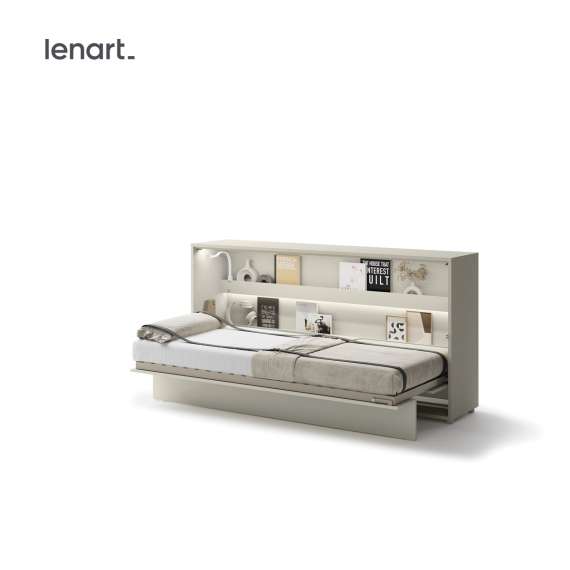 Skapseng Bed Concept 90x200 - horisontal - cashmere matt