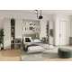 Skapseng Bed Concept 90x200 - horisontal - cashmere matt