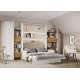 Skapseng Bed Concept 90x200 - horisontal - cashmere matt