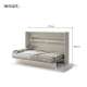 Skapseng Bed Concept 120x200 - horisontal - cashmere matt