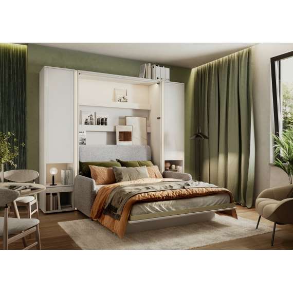 Skapseng Bed Concept 120x200 - horisontal - cashmere matt