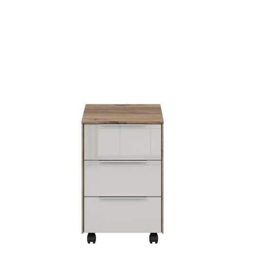 Skuffeseksjon Nevada 40x61 cm - eik flagstaff - 3 skuffer