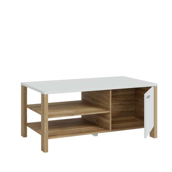 Stuebord Saitama 110x60 cm - eik mauvella - secret grey