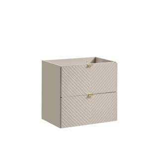 Servantskap Viva 60 cm - cashmere - 2 skuffer