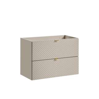 Servantskap Viva 80 cm - cashmere - 2 skuffer