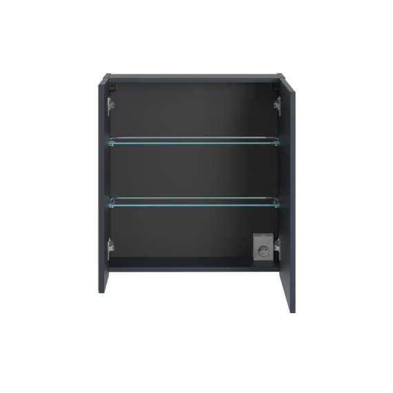 Speilskap Santa Fe 60x65 cm - marineblå - 2 dører