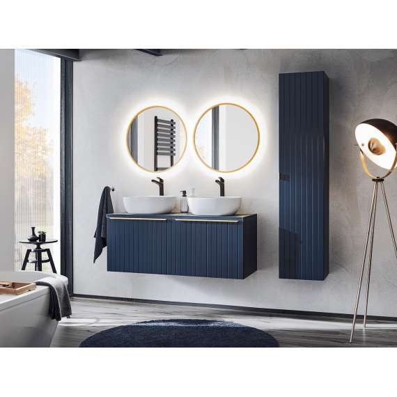 Benkeplate Santa Fe 60-180 cm - marineblå - flere størrelser