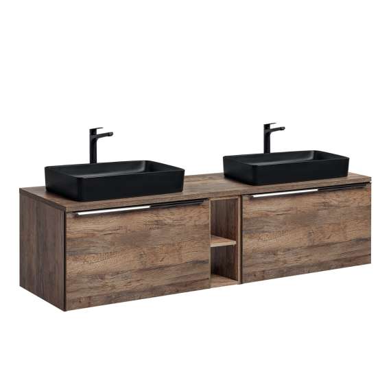 Underskap Santa Fe 20 cm - eik vintage - med hylle