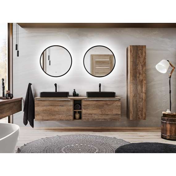 Underskap Santa Fe 20 cm - eik vintage - med hylle