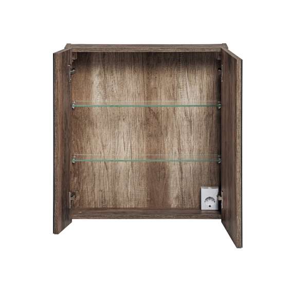 Speilskap Santa Fe 60x65 cm - eik vintage - 2 dører