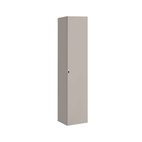 Høyskap Santa Fe 35x150 cm - beige - 1 dør - 2 skuffer