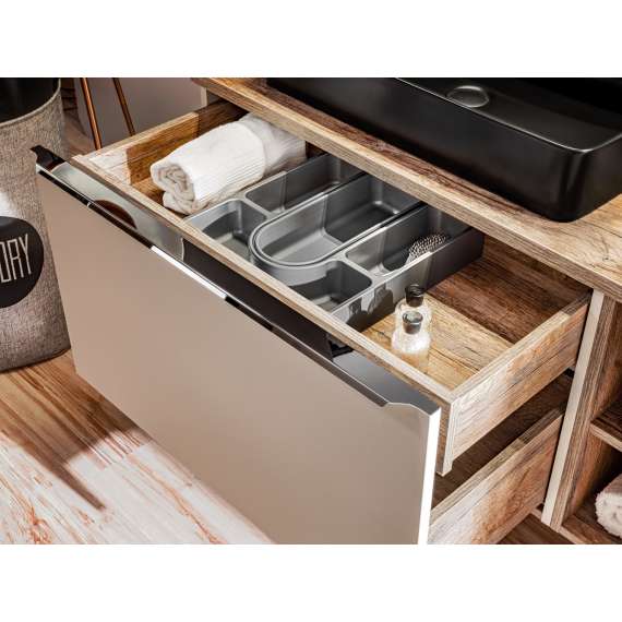 Servantskap Santa Fe 60 cm - beige - 1 stor skuff