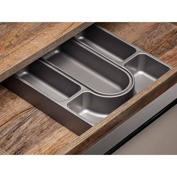 Servantskap Santa Fe 80 cm - beige - 1 stor skuff