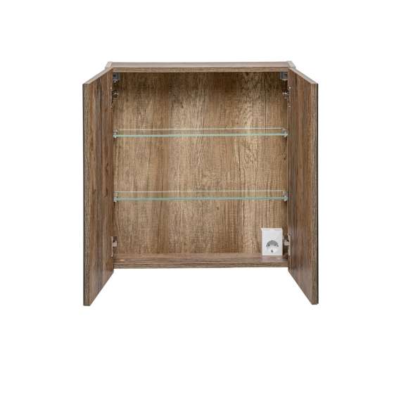 Speilskap Santa Fe 60x65 cm - beige - 2 dører