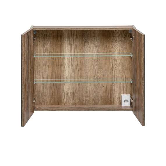 Speilskap Santa Fe 80x65 cm - beige - 2 dører