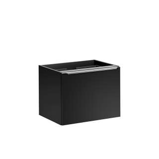 Servantskap Santa Fe 60 cm - sort - 1 stor skuff