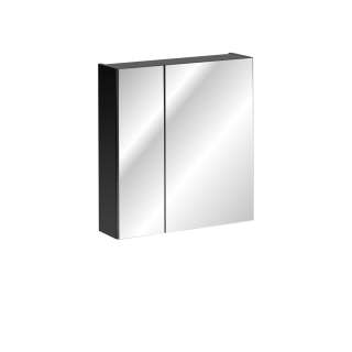 Speilskap Santa Fe 60x65 cm - sort - 2 dører