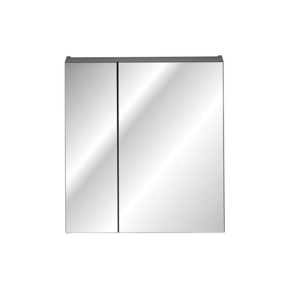 Speilskap Santa Fe 60x65 cm - sort - 2 dører