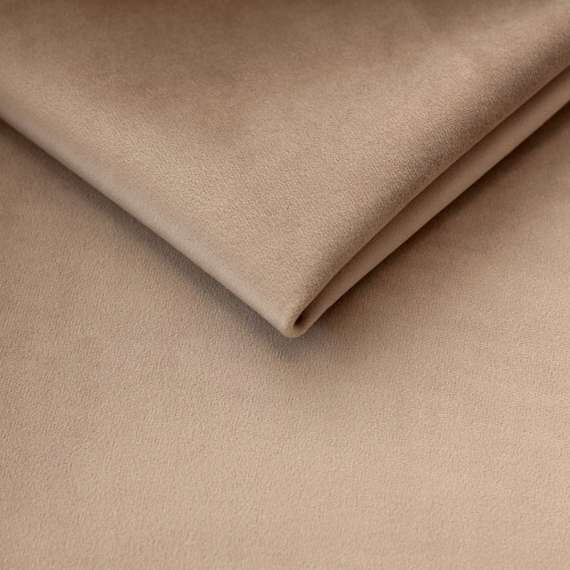 Stol Merida - beige - velvet - svart ben