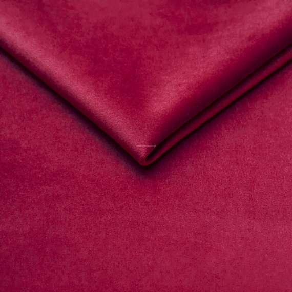 Stol Merida - burgunder - velvet - svart ben