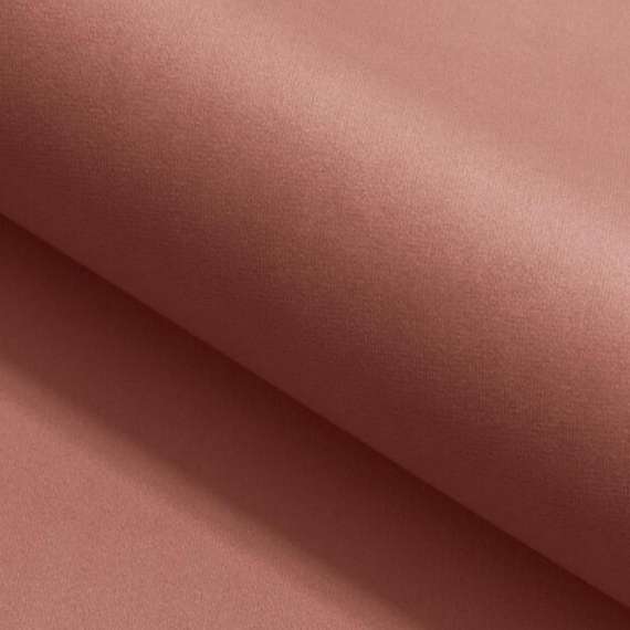 Stol Merida - pudderrosa - velvet - svart ben