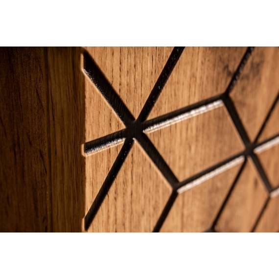 Høyskap DIAMOND 35x140 cm - eik - 1 dør