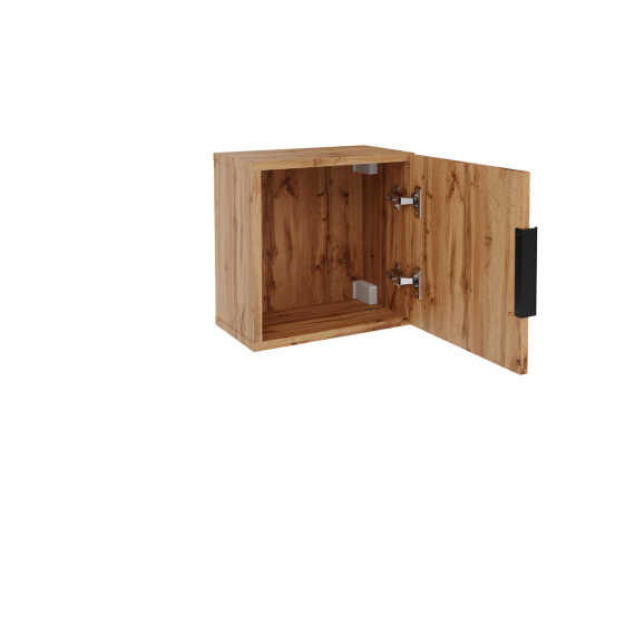 Sideskap Diamond 31x31 cm - eik - 1 dør