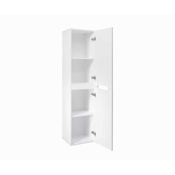 Høyskap Fiji 40x170 cm - hvit - 2 dører