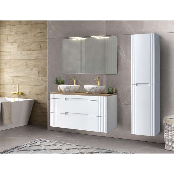 Benkeplate Fiji 60-120 cm - eik - flere størrelser