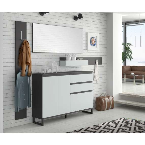 Entresett Ticos II - secret grey - grafitt