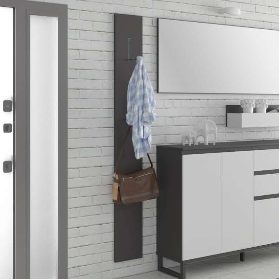 Veggpanel Ticos 25x189 cm  - grafitt