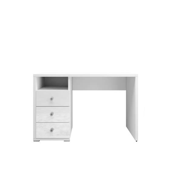 Sminkebord Iris 120x76x50 cm - med skuff - hvit